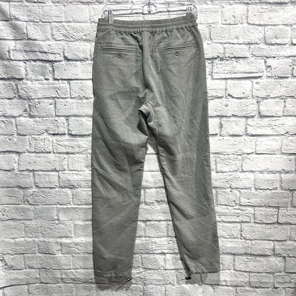 Joe's Drawstring Mens Grey Flex Pants Pockets Casual Preppy Stretch Size Small - Picture 3 of 13